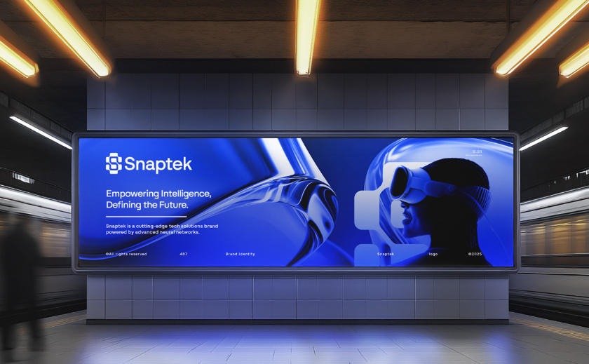 Snaptek 人工智能尖端科技品牌S字母logo設(shè)計(jì)vi設(shè)計(jì),藍(lán)色科技風(fēng) Snaptek 人工智能尖端科技品牌S字母logo設(shè)計(jì)vi設(shè)計(jì),藍(lán)色科技風(fēng)