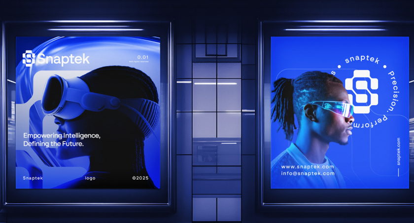 Snaptek 人工智能尖端科技品牌S字母logo設(shè)計(jì)vi設(shè)計(jì),藍(lán)色科技風(fēng) Snaptek 人工智能尖端科技品牌S字母logo設(shè)計(jì)vi設(shè)計(jì),藍(lán)色科技風(fēng)