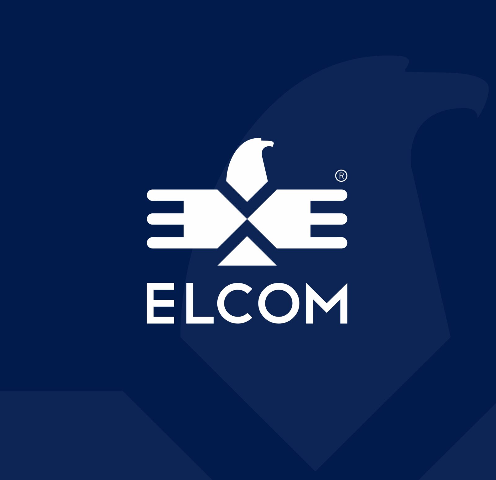 Elcom 機(jī)電電子元件品牌logo設(shè)計(jì)網(wǎng)站設(shè)計(jì)，專業(yè)清晰產(chǎn)生信任