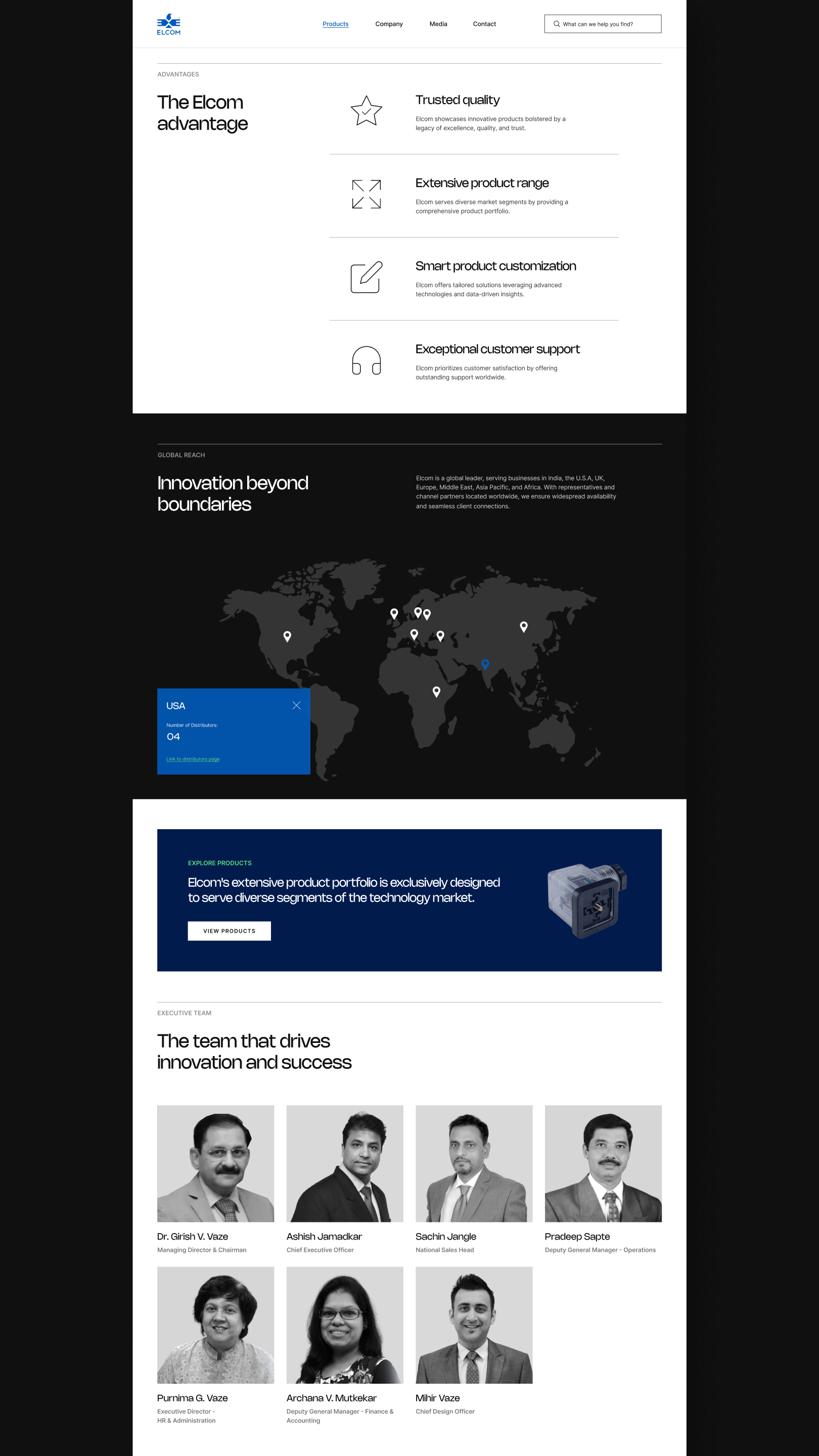 Elcom 機電電子元件品牌logo設計網(wǎng)站設計,專業(yè)清晰產(chǎn)生信任 Elcom 機電電子元件品牌logo設計網(wǎng)站設計,專業(yè)清晰產(chǎn)生信任