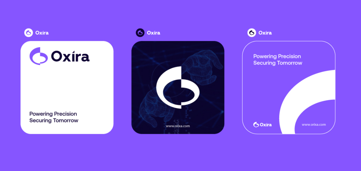 Oxira 人工智能未來科技品牌logo設計vi設計,現(xiàn)代極簡主義與科技前沿美學 Oxira 人工智能未來科技品牌logo設計vi設計,現(xiàn)代極簡主義與科技前沿美學