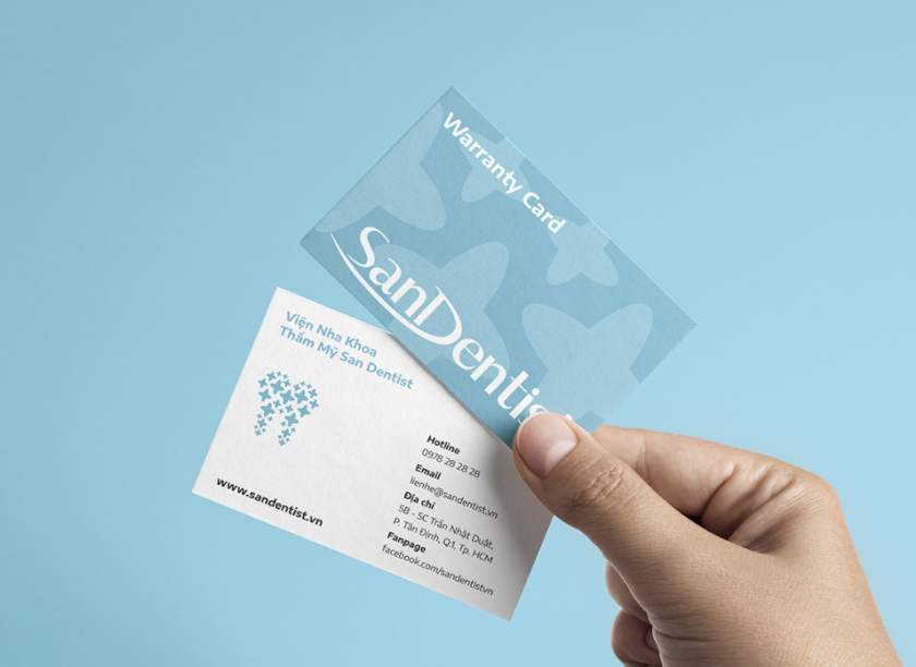 SanDentist 美容牙科品牌形象vi設計,清新風格突出安全與美麗 SanDentist 美容牙科品牌形象vi設計,清新風格突出安全與美麗