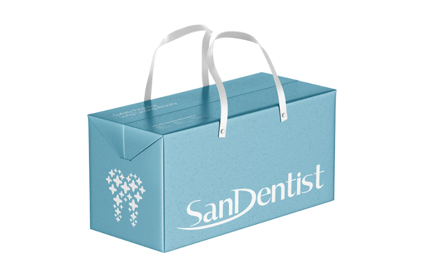 SanDentist 美容牙科品牌形象vi設計,清新風格突出安全與美麗 SanDentist 美容牙科品牌形象vi設計,清新風格突出安全與美麗