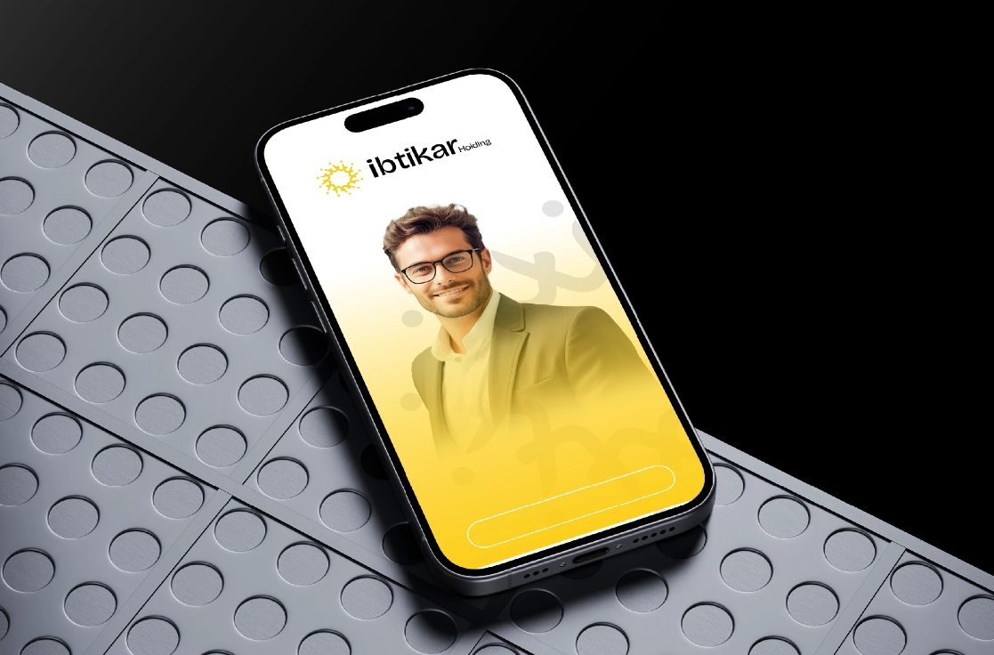 Ibtikar 投資控股公司logo設(shè)計企業(yè)形象vi設(shè)計類似旋轉(zhuǎn)太陽構(gòu)圖 Ibtikar 投資控股公司logo設(shè)計企業(yè)形象vi設(shè)計類似旋轉(zhuǎn)太陽構(gòu)圖