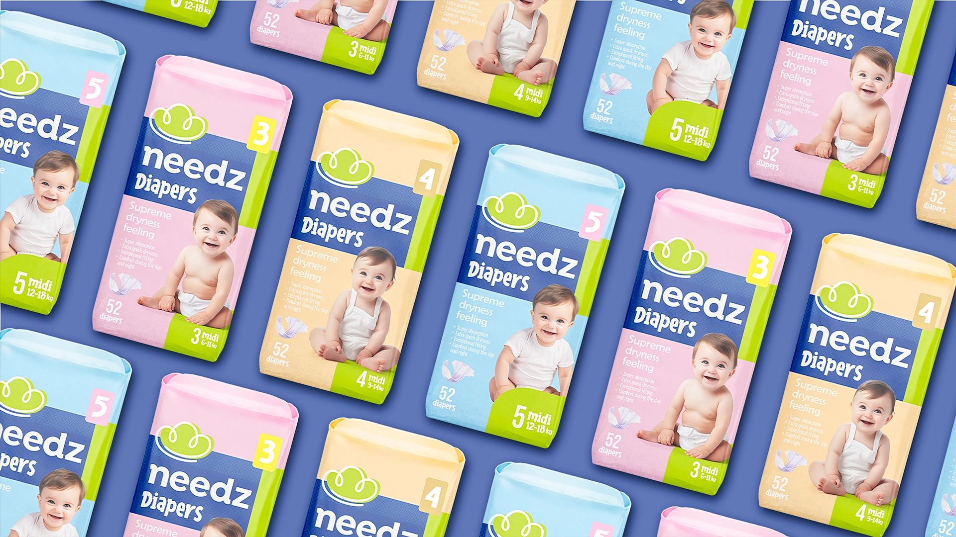 嬰兒與成人衛(wèi)生用品紙尿褲濕巾Needz品牌創(chuàng)建品牌起名logo設(shè)計(jì)包裝設(shè)計(jì)-上海品牌策劃公司