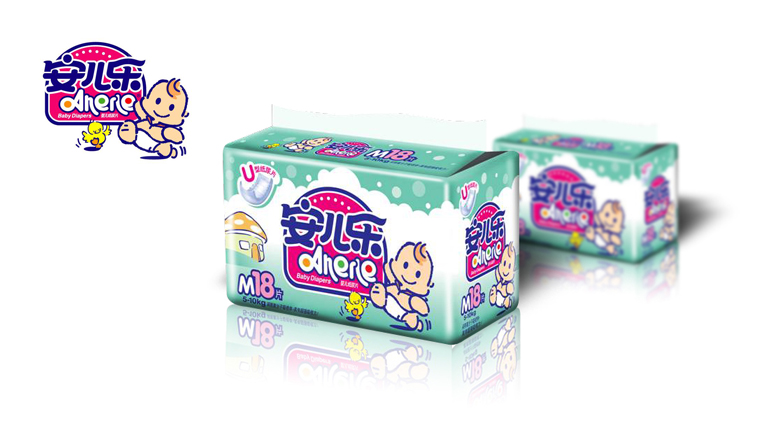 安兒樂嬰兒紙尿褲包裝設(shè)計