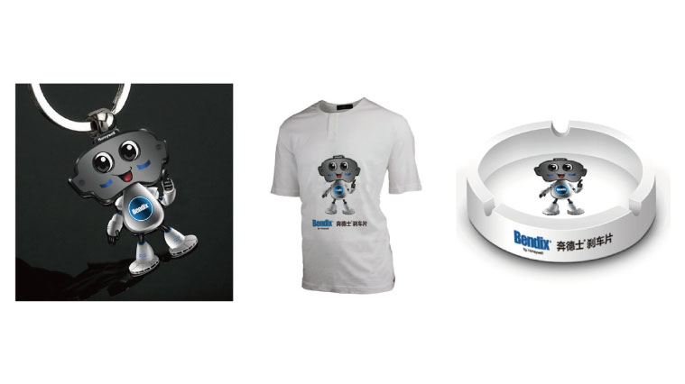 3霍尼韋爾剎車(chē)片品牌形象策劃設(shè)計(jì)-卡通吉祥物設(shè)計(jì)-上海工業(yè)品品牌策劃營(yíng)銷(xiāo)策劃公司