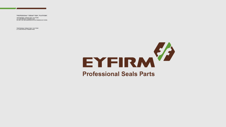 Eyfirm易封汽車配件密封件標志設計-上海標志設計公司