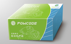 帕柯德Powcode起動(dòng)機(jī)汽車零部件汽配包裝設(shè)計(jì)