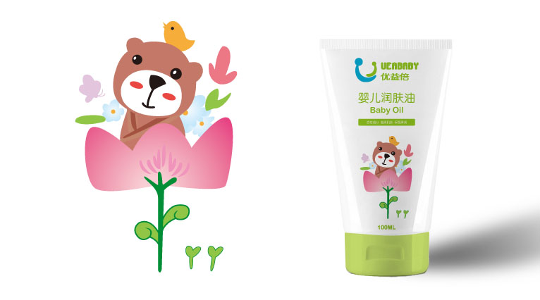 UEABABY優(yōu)益倍嬰兒護膚品包裝設(shè)計-上海嬰童包裝設(shè)計公司10