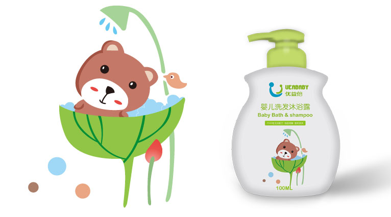 9UEABABY優(yōu)益倍嬰兒護膚品包裝設(shè)計-上海嬰童包裝設(shè)計公司8
