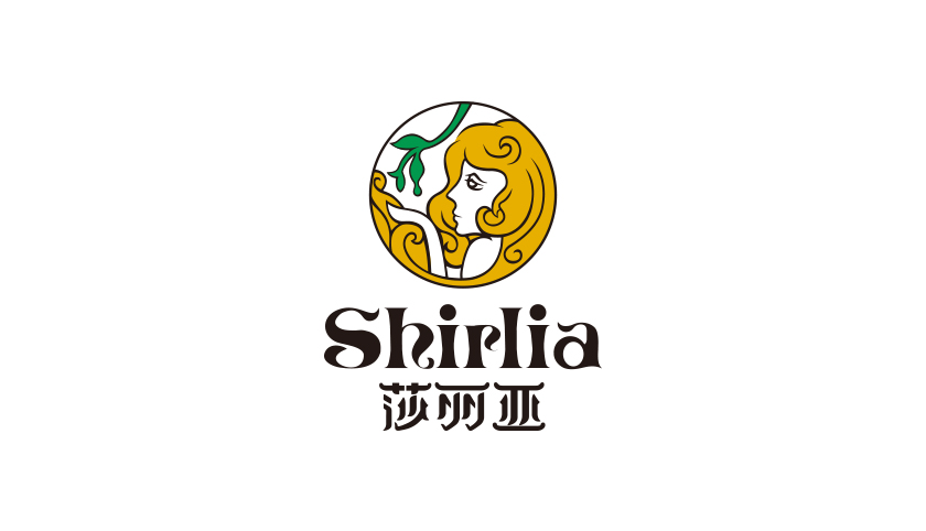 Shirlia 莎麗亞食用油logo設計品牌VI設計-上海logo設計公司