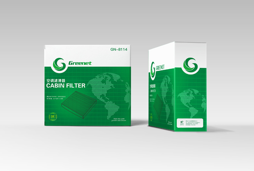 Gernnet 濾清器汽車配件包裝設(shè)計(jì)-上海包裝設(shè)計(jì)公司