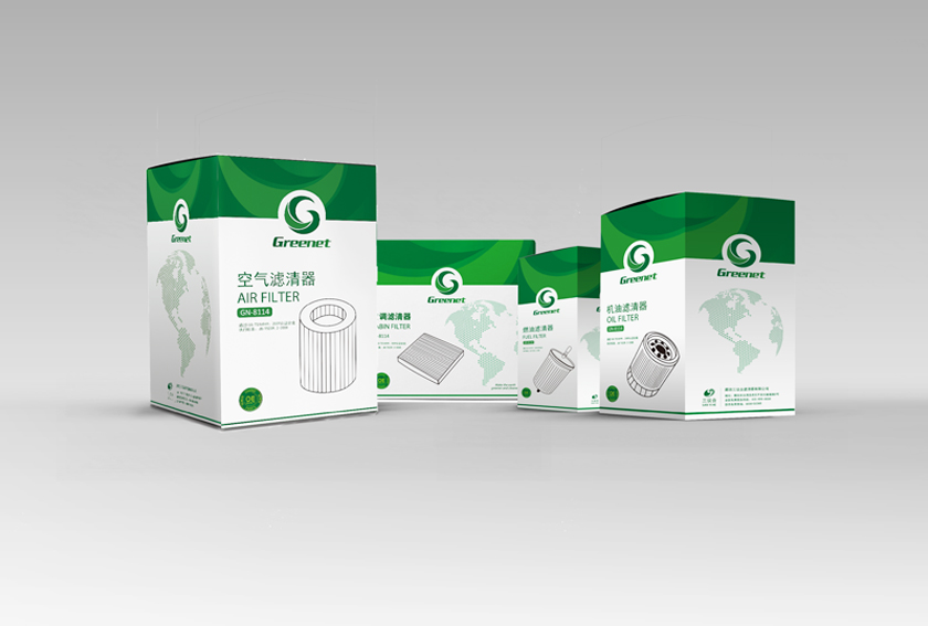 Gernnet 濾清器汽車配件包裝設(shè)計(jì)-上海包裝設(shè)計(jì)公司