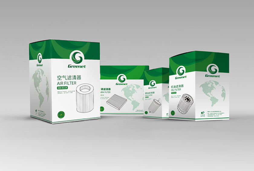 Gernnet 汽車濾清器汽配品牌命名與logo設計
