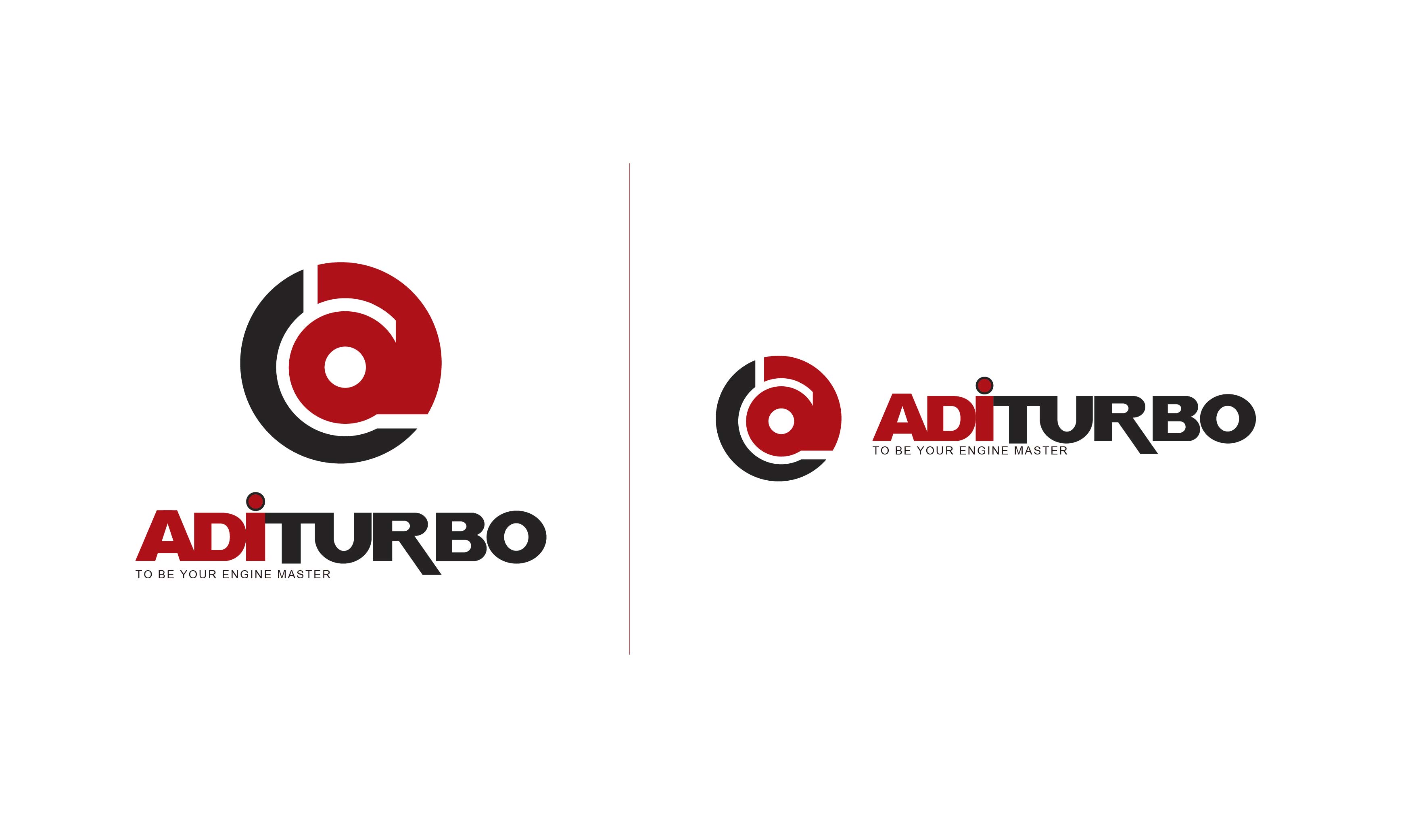 aditurbo 渦能增壓器汽車配件LOGO設(shè)計