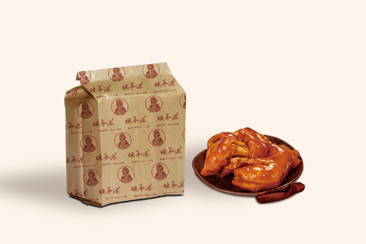 大連映華源食品餐飲公司logo設(shè)計品牌VI設(shè)計