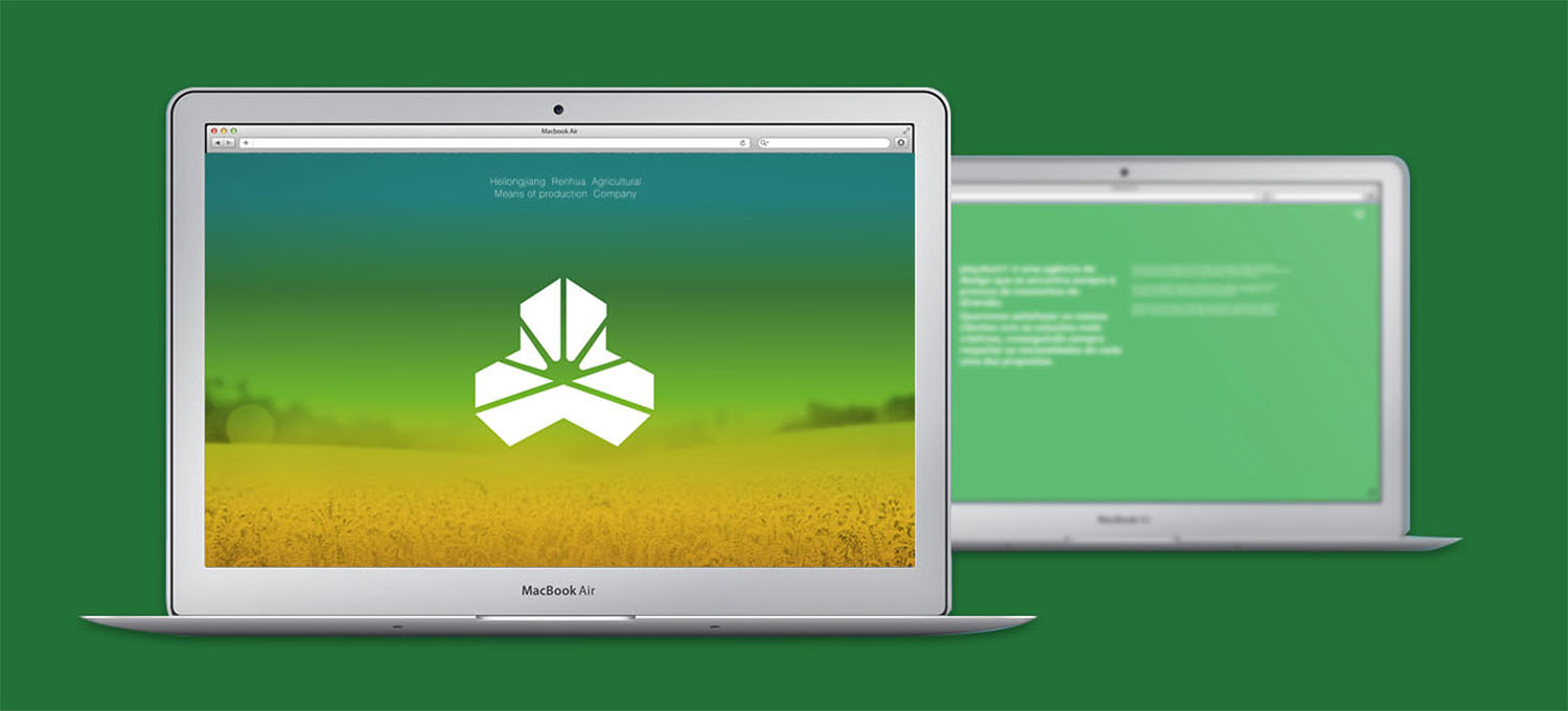 仁華農(nóng)業(yè)公司品牌logo設(shè)計VI設(shè)計