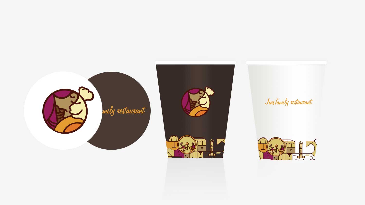 金媽媽時尚餐飲品牌設(shè)計與空間設(shè)計