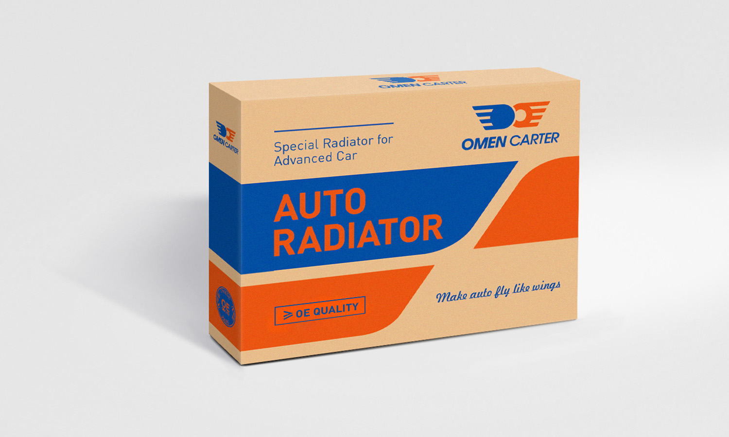 OMEN CARTER 阿曼卡特汽車散熱器汽配品牌logo設(shè)計(jì)包裝設(shè)計(jì)