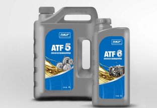 SKF斯凱孚自動(dòng)變速箱油包裝標(biāo)簽設(shè)計(jì)