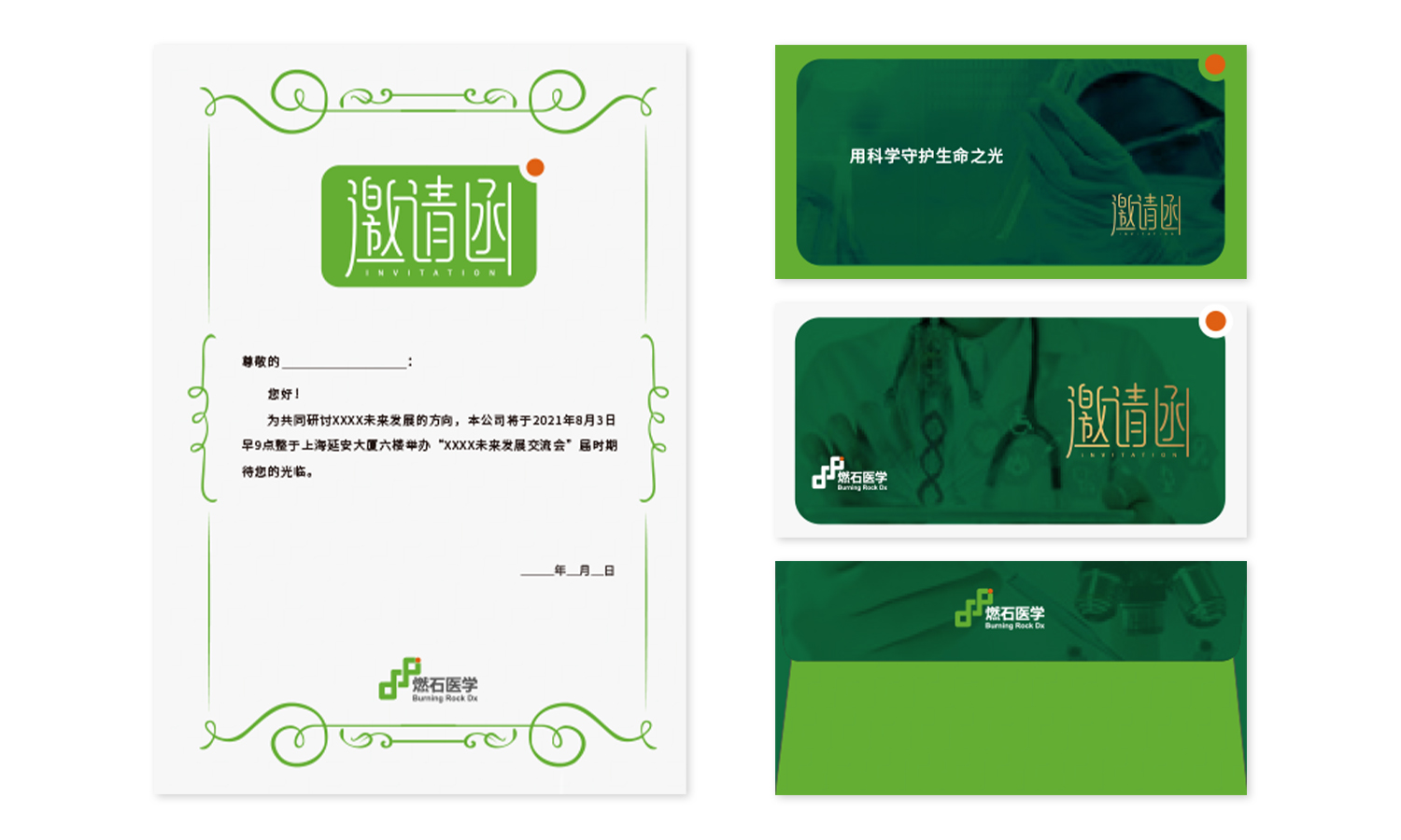 燃石醫(yī)學醫(yī)療品牌形象vi設計